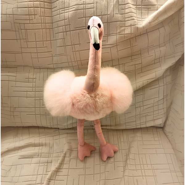 Featherlight Flamingo Alpaca Toy