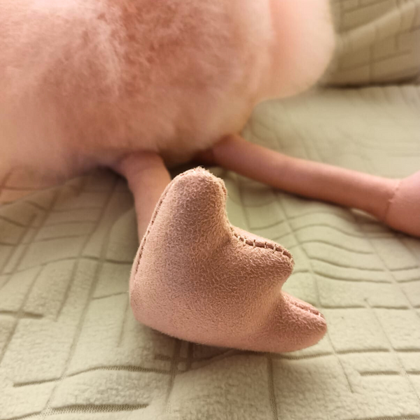 Featherlight Flamingo Alpaca Toy