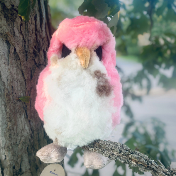 Owl Alpaca Fur Toy