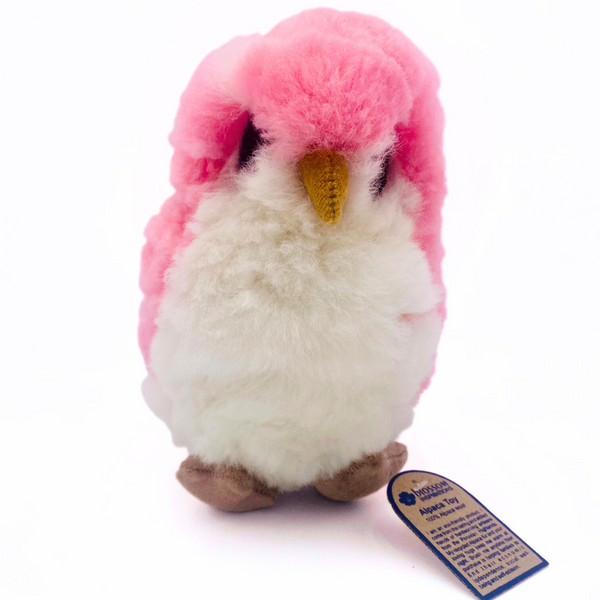Owl Alpaca Fur Toy