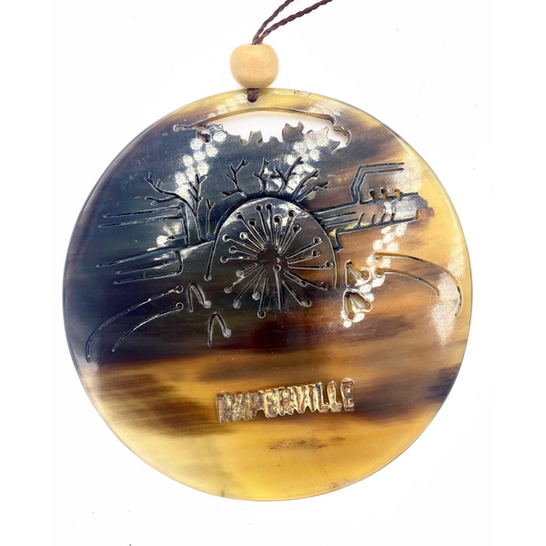 Naperville Horn Ornament