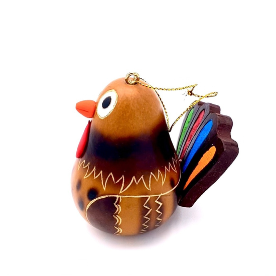 Turkey Gourd Ornament