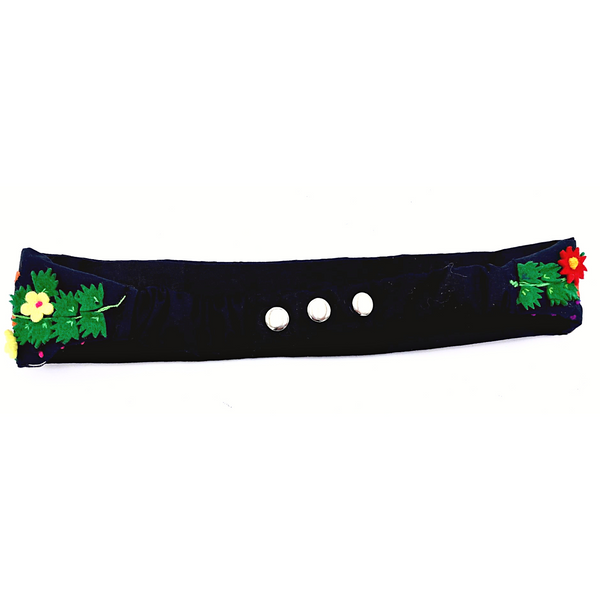 Arpillera Floral Headband