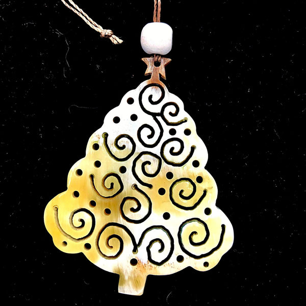 Recycled Christmas Tree Ornament