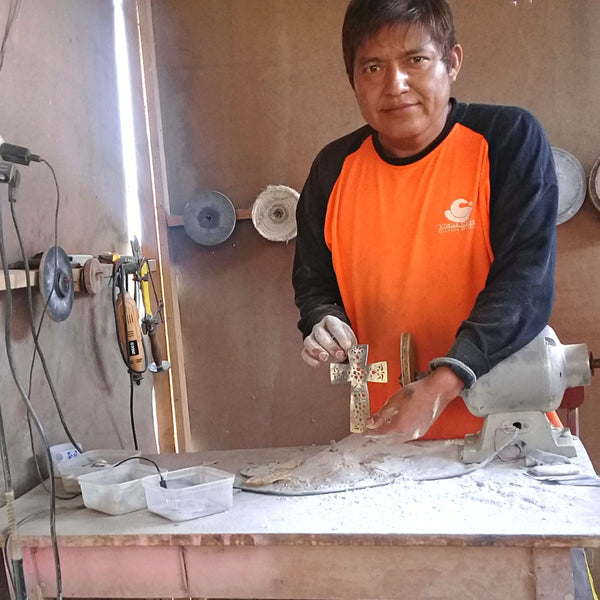 Recycled Cross of the Andes Home Decor