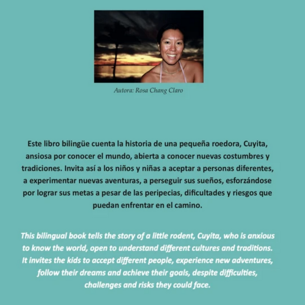 Bilingual Fair Trade Book For Kids: Cuyita Wants To Know The World