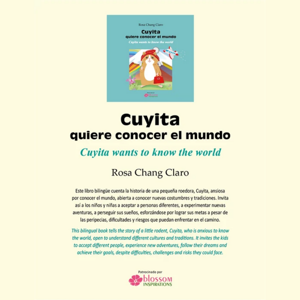 Bilingual Fair Trade Book For Kids: Cuyita Wants To Know The World