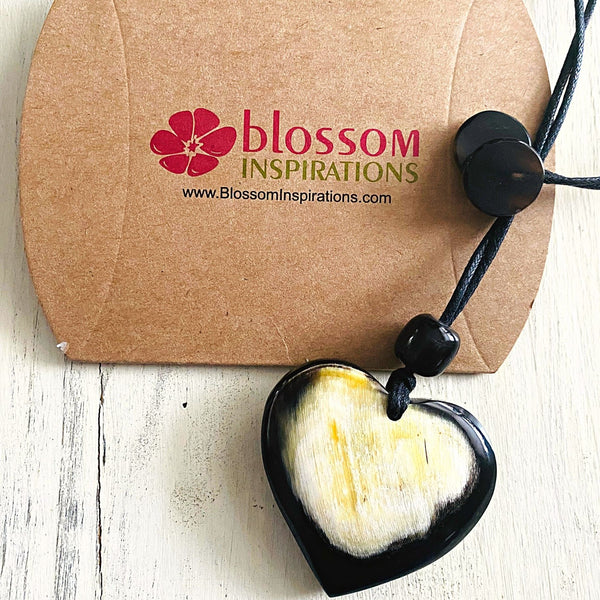 Heart Necklace Recycled