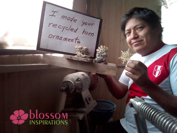 Recycled Snowflakes Ornament