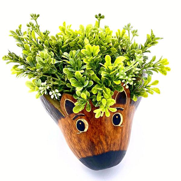 Ecofriendly Hedgehog Planter Pot Gourd