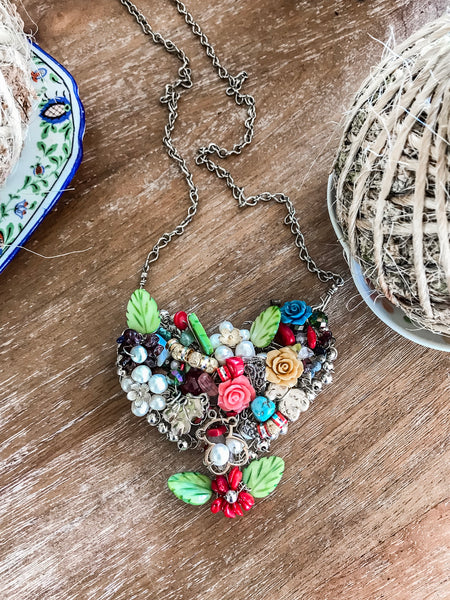Miracle Heart Statement Necklace
