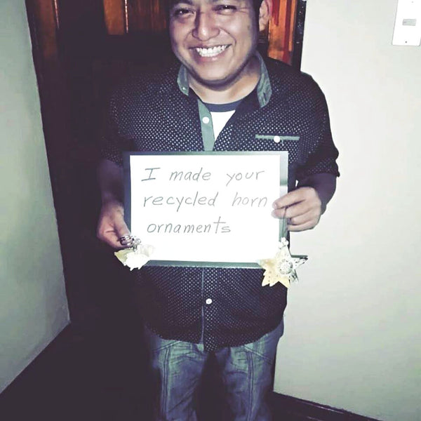 Rectangle Earrings With Peruvian Silver 950