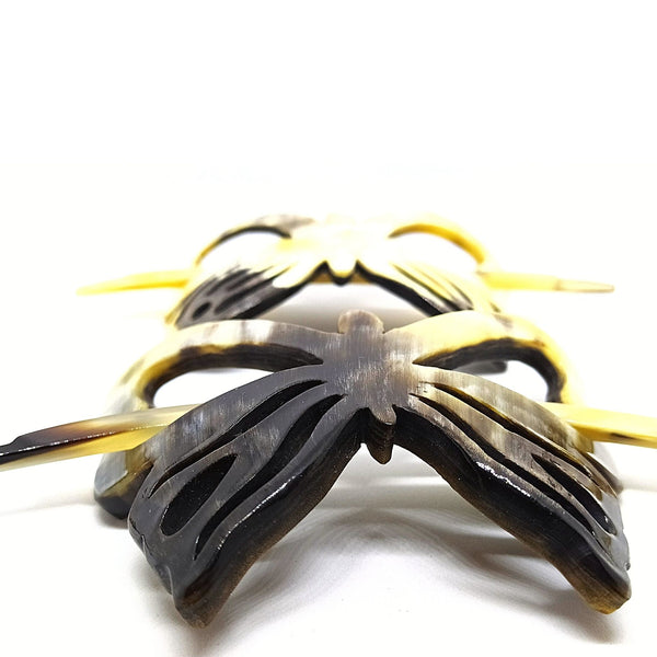 Recycled Bull Hairpin Butterfly