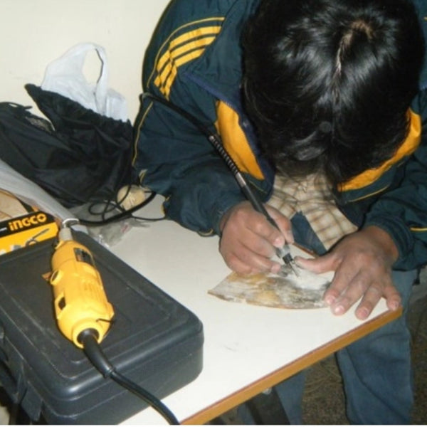 Recycled Bull Hairpin Butterfly