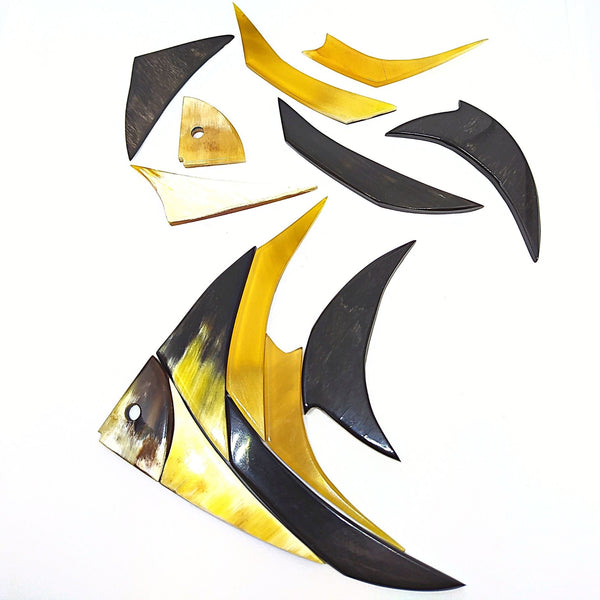 Recycled Jigsaw Puzzle of a Fish