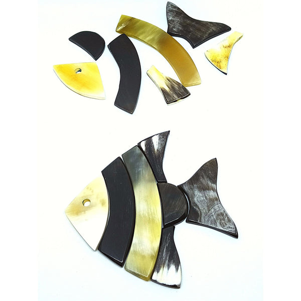 Recycled Jigsaw Puzzle of a Fish