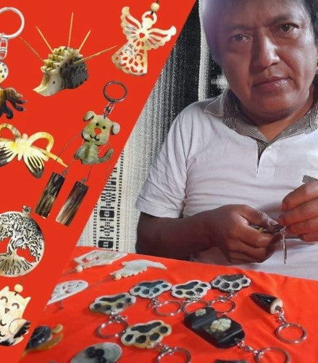 Dog Footprint Key Chain