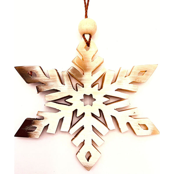 Recycled Snowflakes Ornament