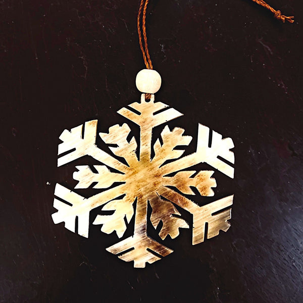 Recycled Snowflakes Ornament
