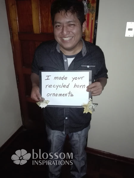 Recycled Bell Ornament