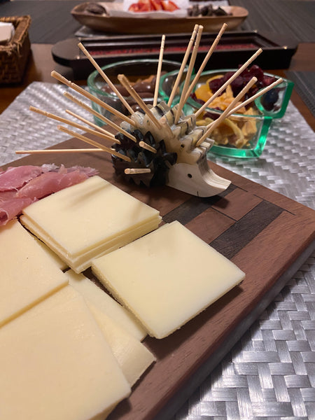 Hedgehog Toothpick Holder Recycled