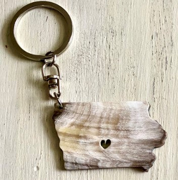 Iowa Key Chain, Magnet and Ornament
