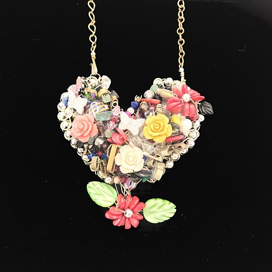 Miracle Heart Statement Necklace