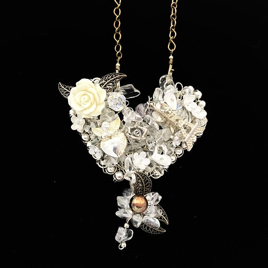 Miracle Heart Statement Necklace