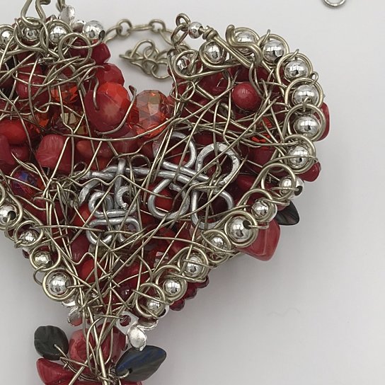 Miracle Heart Statement Necklace