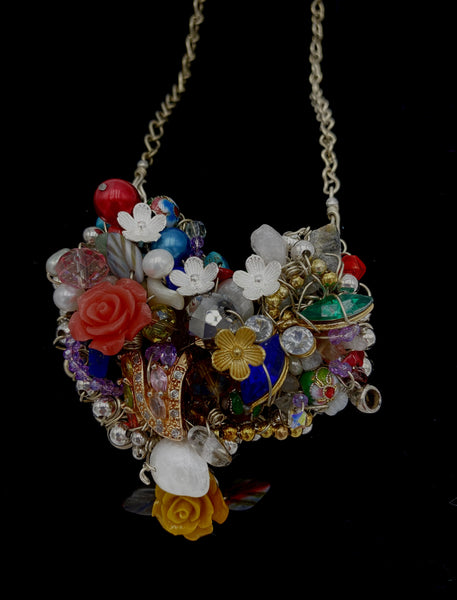 Miracle Heart Statement Necklace