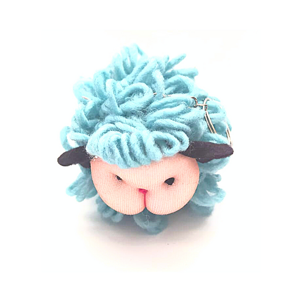 Chubbie Sheep Keychain