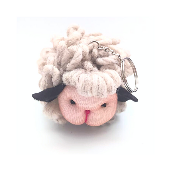 Chubbie Sheep Keychain