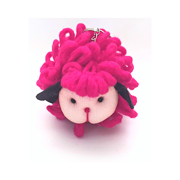 Chubbie Sheep Keychain