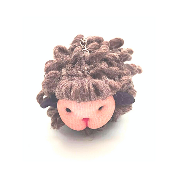 Chubbie Sheep Keychain