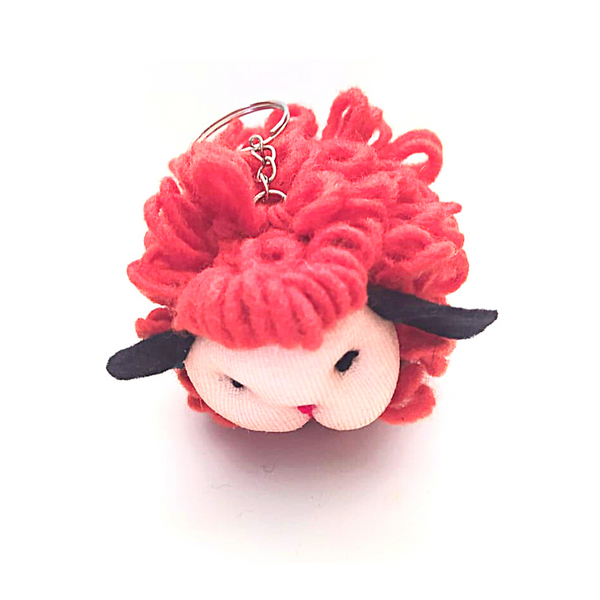 Chubbie Sheep Keychain