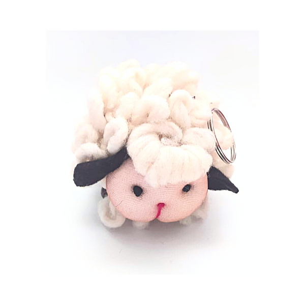 Chubbie Sheep Keychain