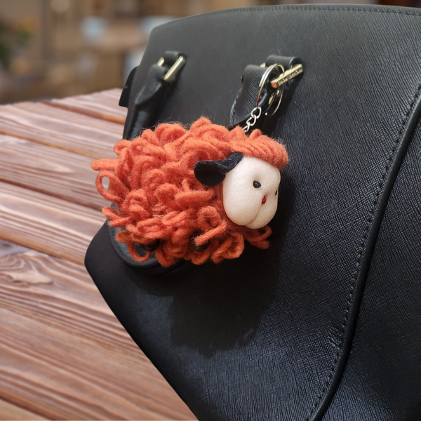 Chubbie Sheep Keychain