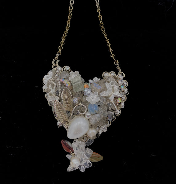 Miracle Heart Statement Necklace