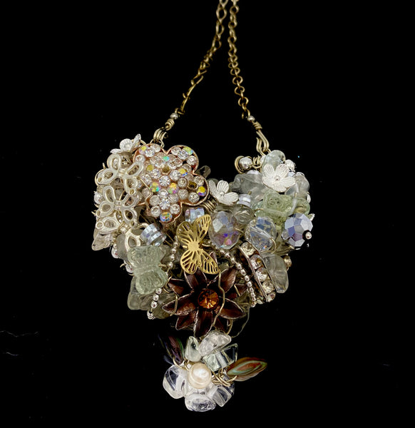Miracle Heart Statement Necklace