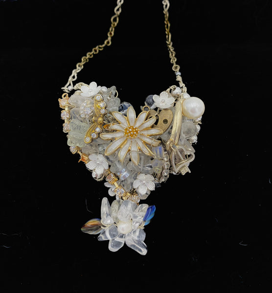 Miracle Heart Statement Necklace