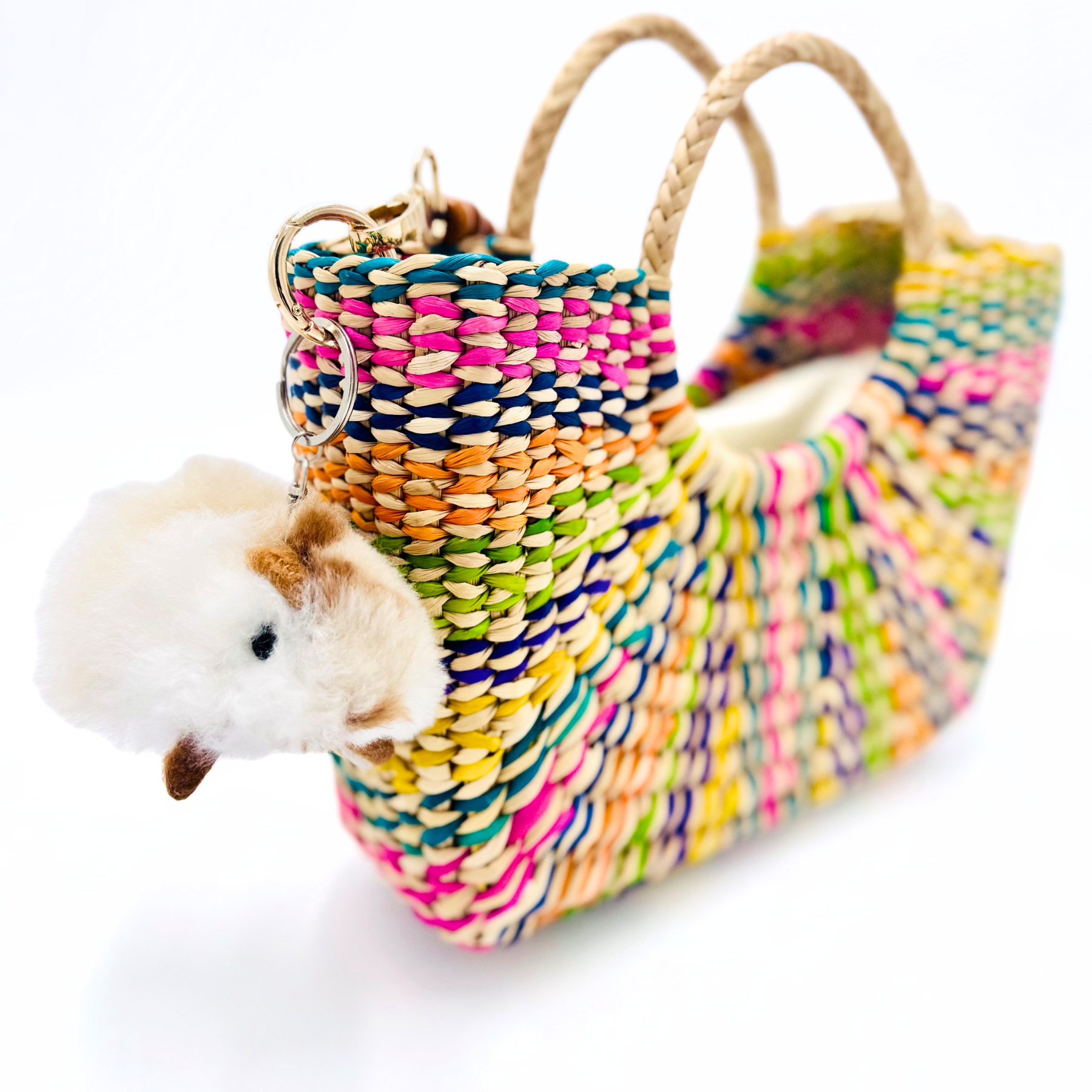 Cuyita Tassel Keychain & Bilingual Book Set | Sustainable Alpaca