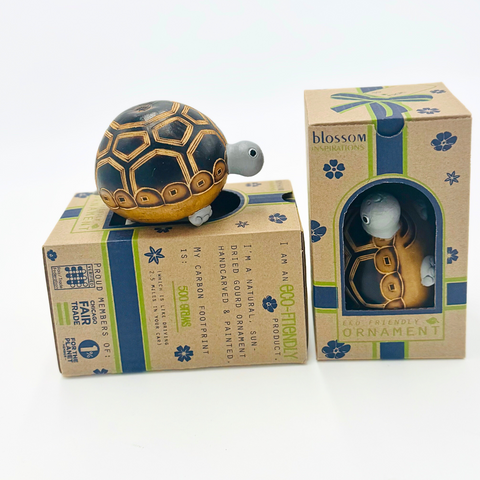 Turtle Gourd Figurine