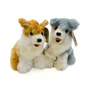 Husky Dog Alpaca Fur Toy