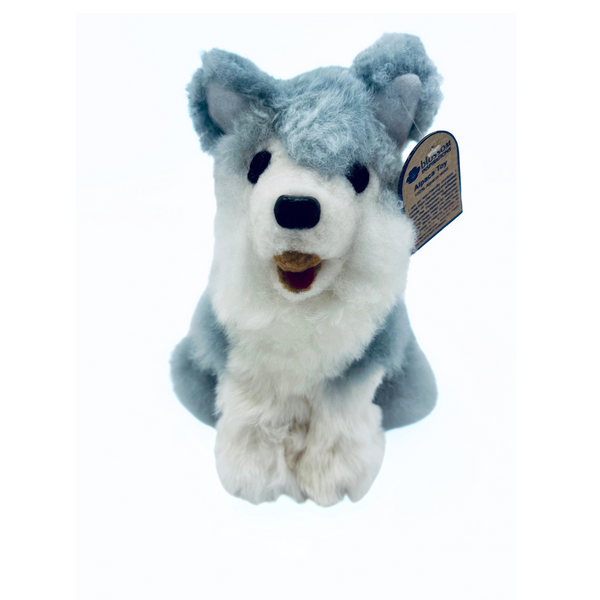 Husky Dog Alpaca Fur Toy