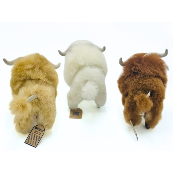 Muskox Alpaca Toy – A Guardian from the Ice Age, Woven with Andean Warmth