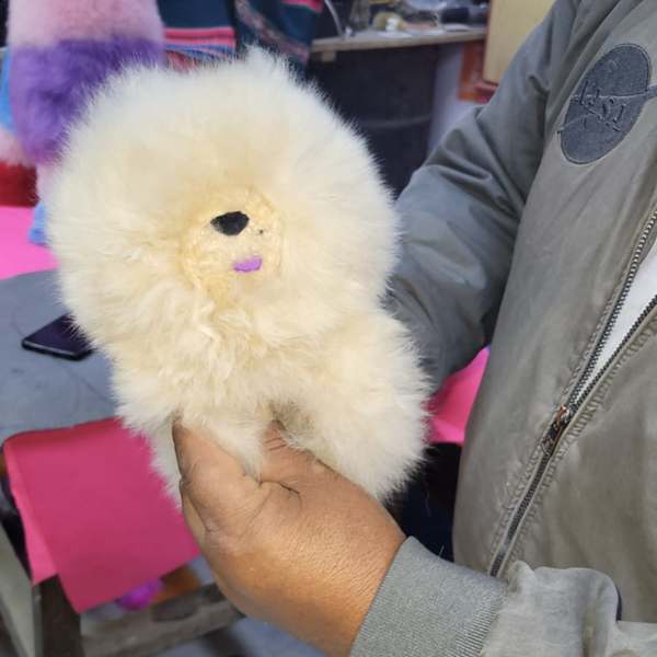 Chow Chow Alpaca Toy – Handmade with Purpose in Peru