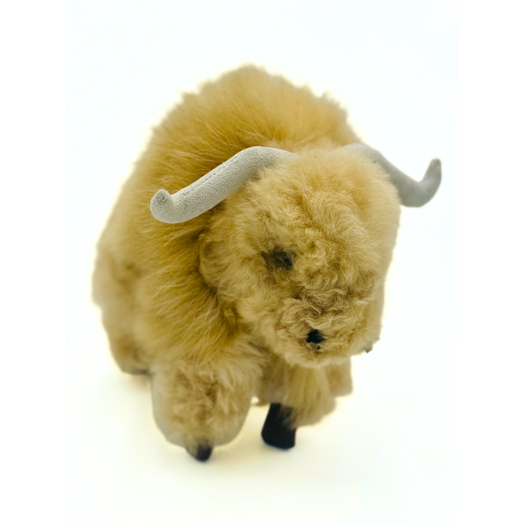 Muskox Alpaca Toy – A Guardian from the Ice Age, Woven with Andean