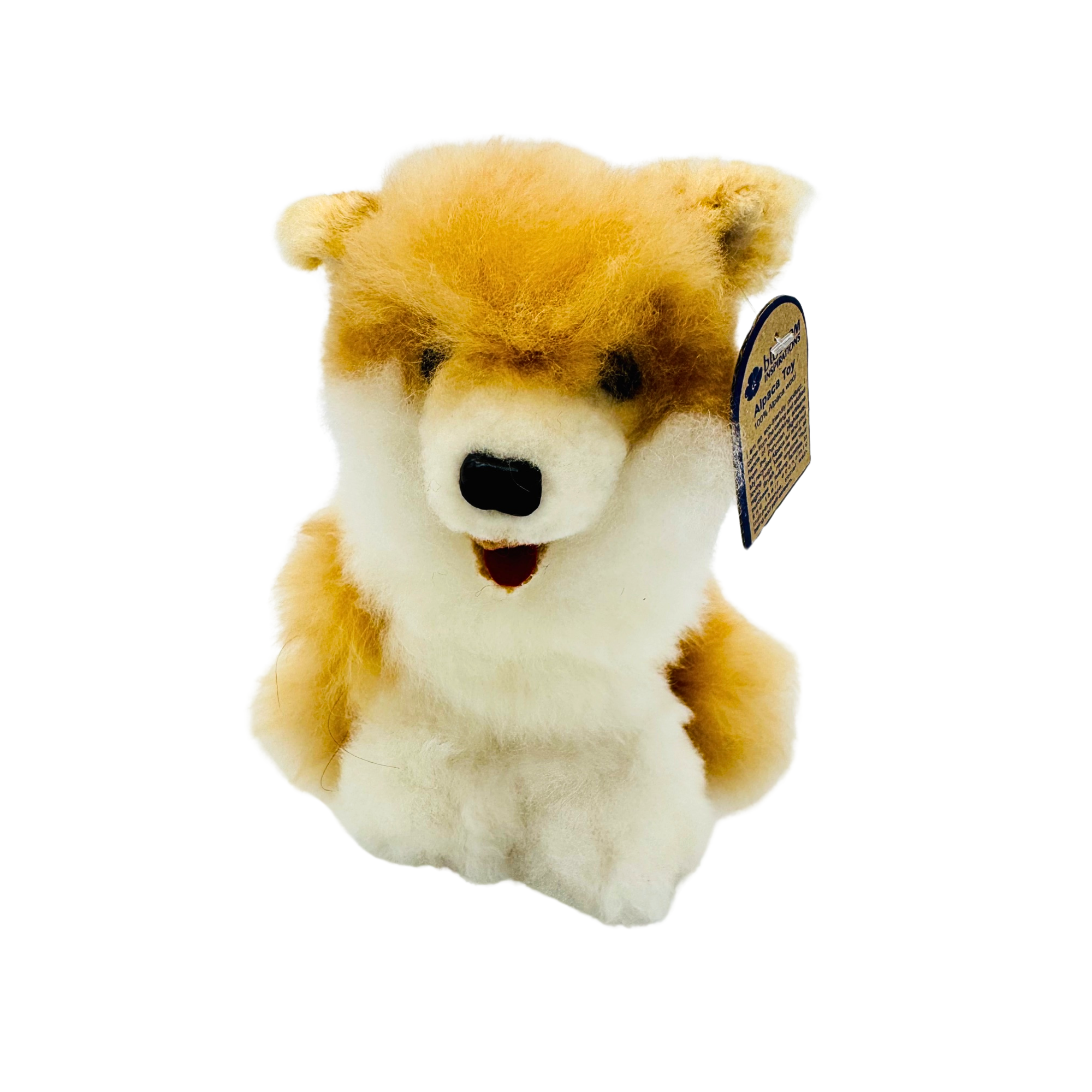 Husky Dog Alpaca Fur Toy