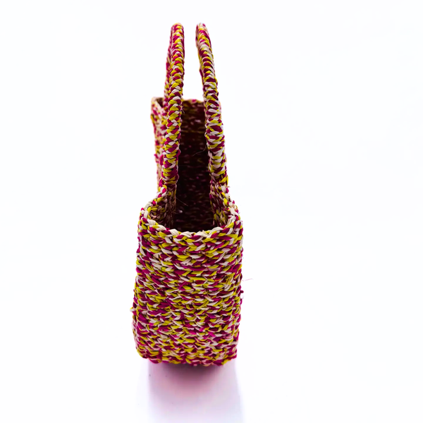 Rainbow Junco Handwoven Bag
