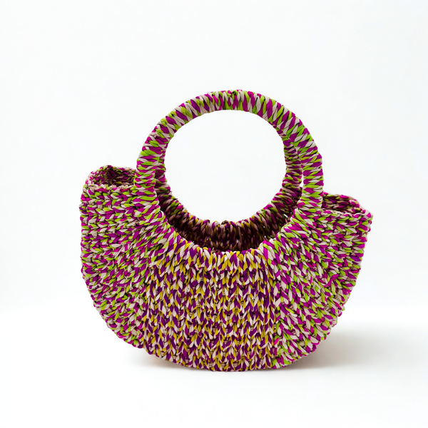Rainbow Junco Handwoven Bag